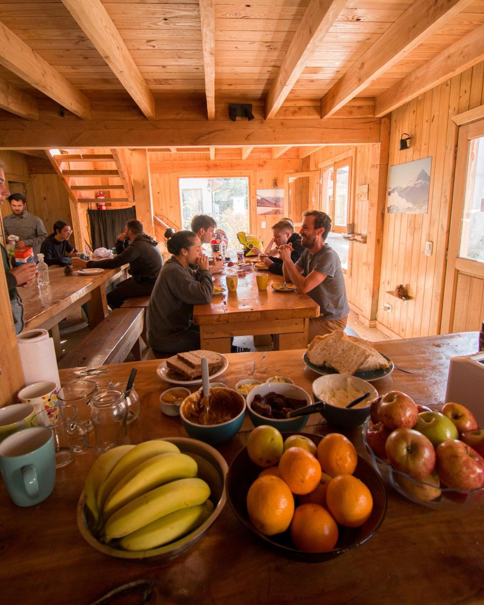 El Refugio Casa De Montana Hostel ซาน มาร์ติง เด ลอส อันเดส ภายนอก รูปภาพ